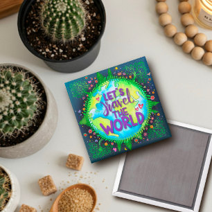 Íman Vamos Viagem a tendência mundial de diversão Inspi