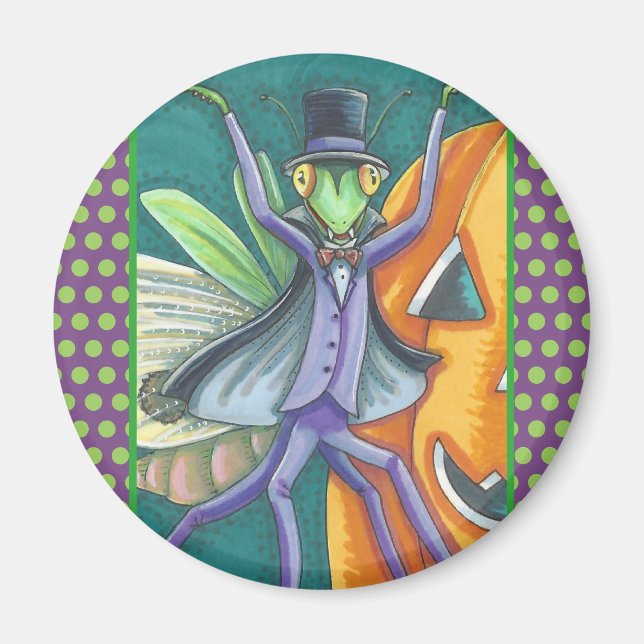 Íman VAMPIRE TRANSYLVANIA ORANDO MANTIS MAGNET Round (Frente)