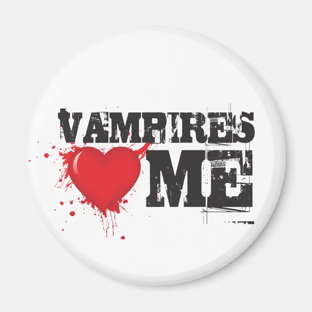 Íman Vampires Heart Me (Frente)