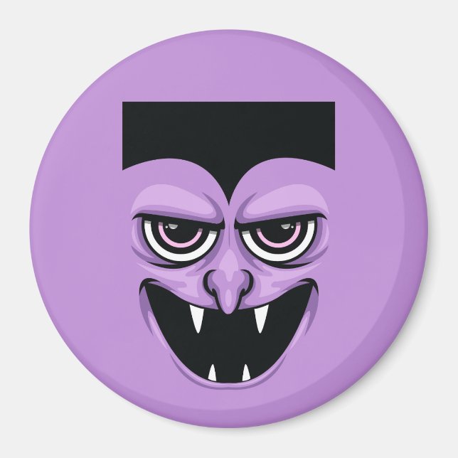 Íman Vampiro de Halloween (Frente)