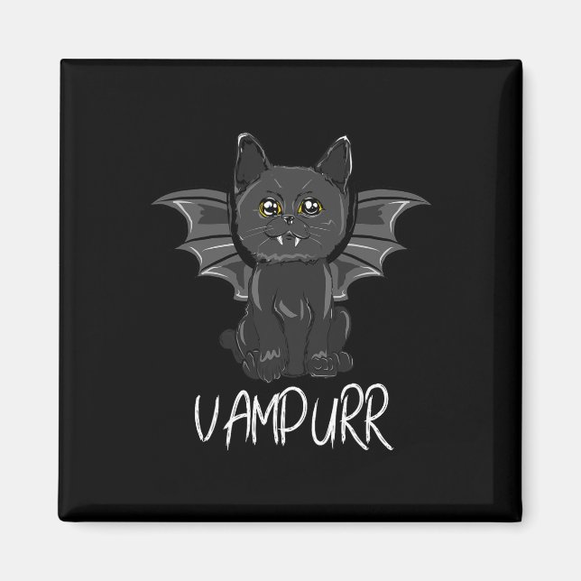 Íman Vampiro de Vampiro de Gato Negro (Frente)