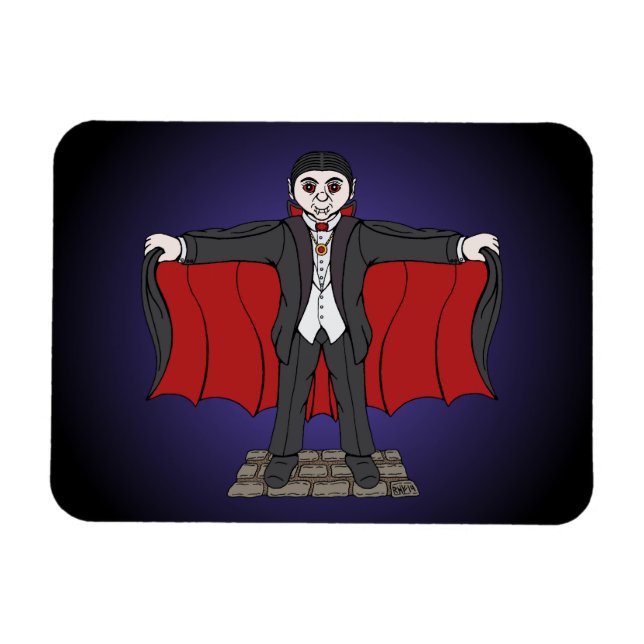 Íman Vampiro/Drácula (Horizontal)