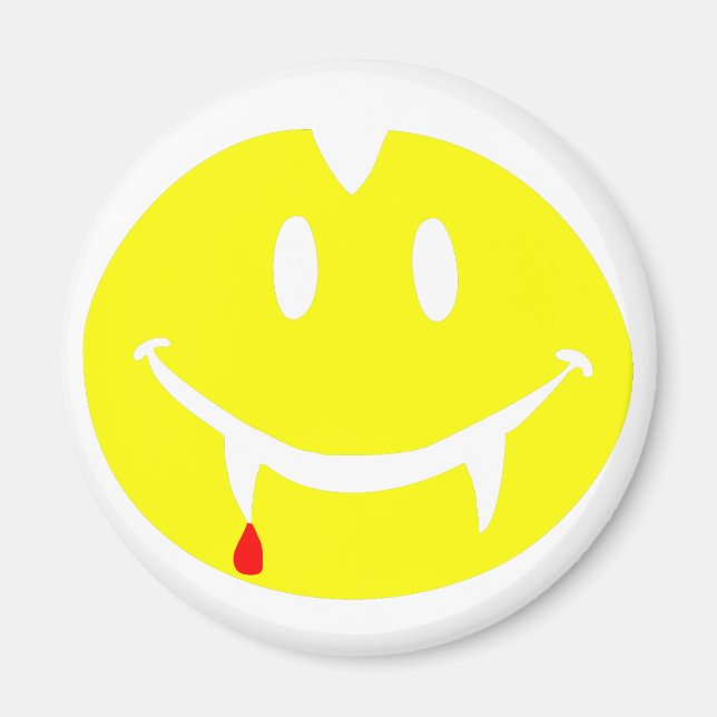 Íman vampiro emoji dracula (Frente)
