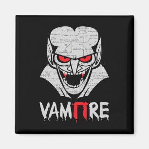 Íman Vampiro Pi Halloween Costume Engraçado Matemática 
