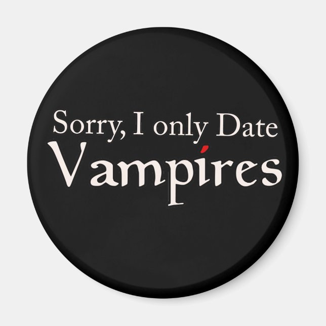 Íman Vampiros Vampiros Fan Halloween (Frente)