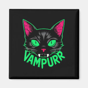 Íman Vampurr Cat Vampiro Gatinho Halloween Gats Spooky