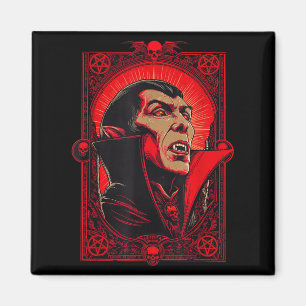 Íman Vamre Dracula Gótica Horror Art -halloween Vamre F