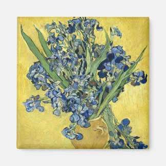 Íman Van Gogh Ainda Vase, Irrises (F678) Belas Artes