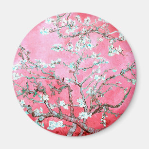 Íman Van Gogh Almond Blossomo Azul Rosa