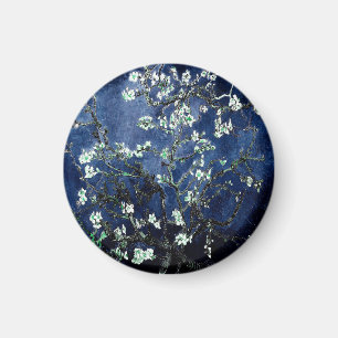 Íman Van Gogh Almond Blossoms Midnight Blue