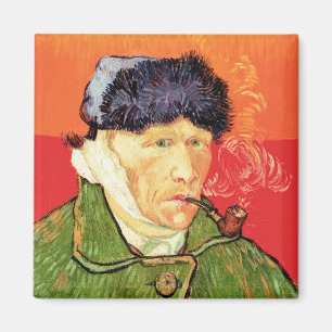 Íman Van Gogh - Autorretrato com a Orelha Enfaixada e C