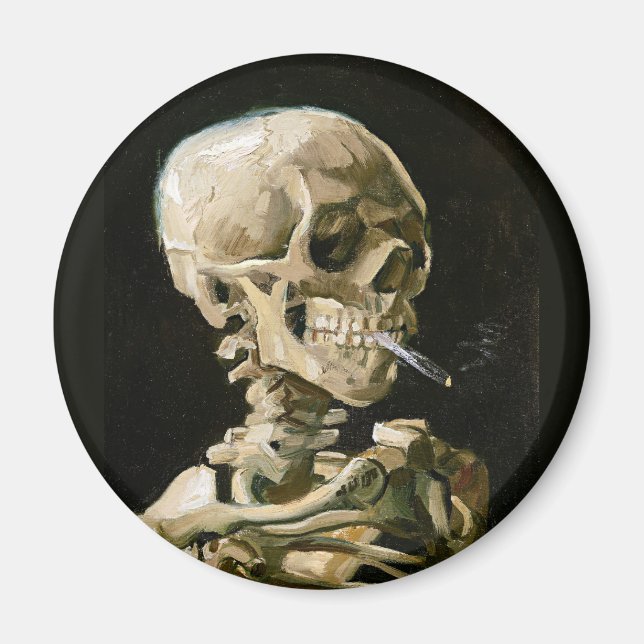 Íman Van Gogh - Cabeça de um Esqueleto (Frente)