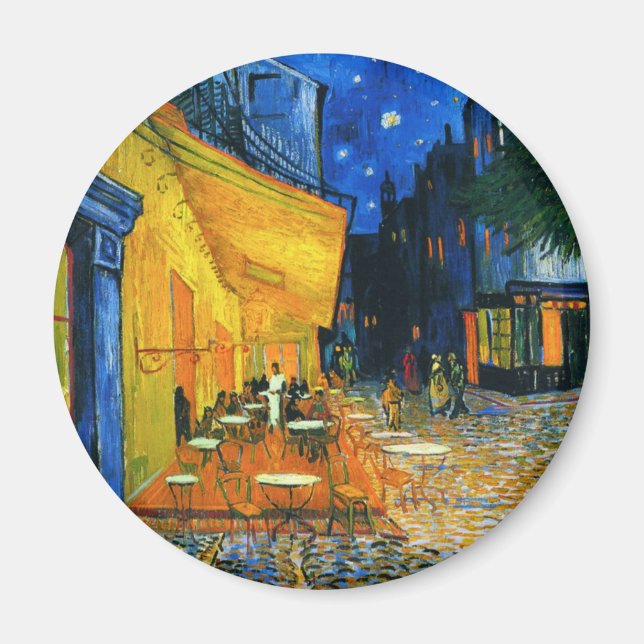 Íman Van Gogh Café Terrace Magnet (Frente)