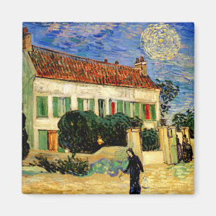 Íman Van Gogh - Casa Branca de Noite,