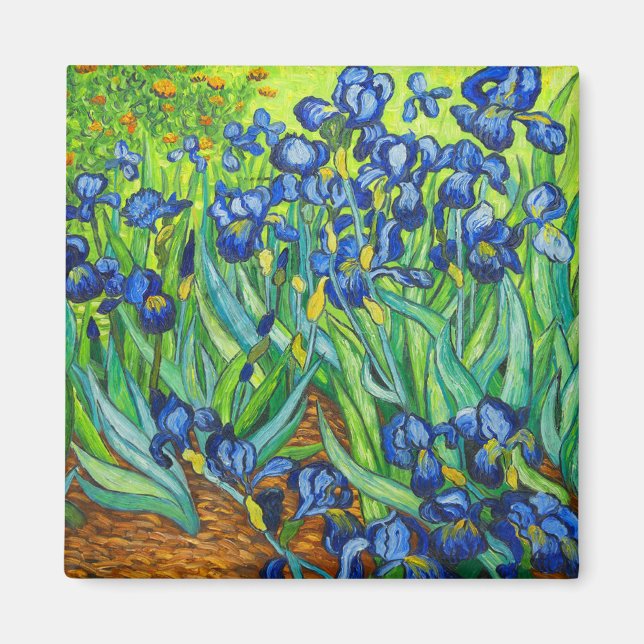 Íman Van Gogh Irises (Frente)