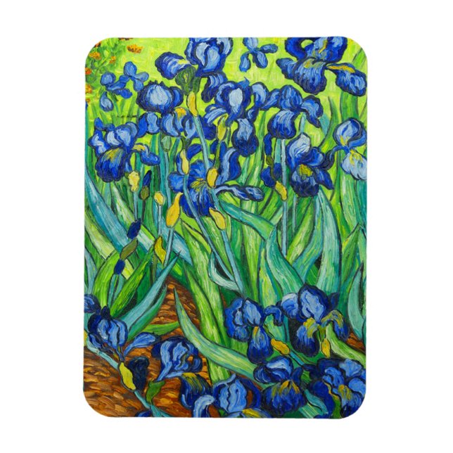 Íman Van Gogh Irises (Vertical)