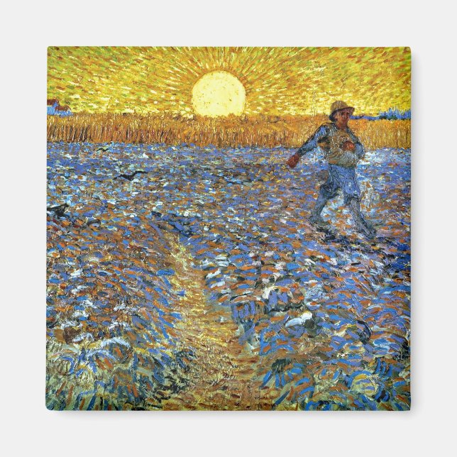 Íman Van Gogh - O Sower (Frente)