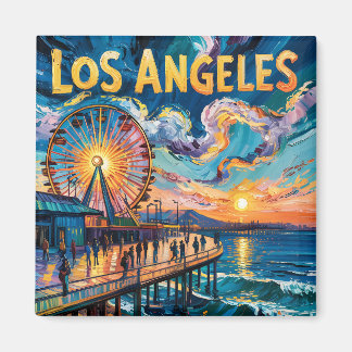 Íman Van Gogh Papais noeis Monica Pier Los Angeles Cali