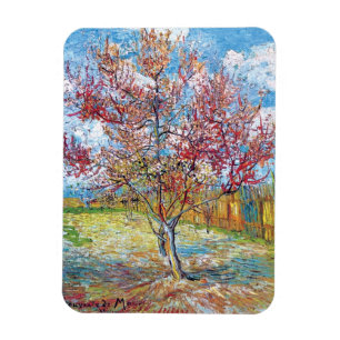 Íman Van Gogh - Pessegueiros em Flor Rosa