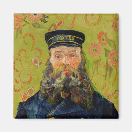 Íman Van Gogh Postman. Retrato impressionismo