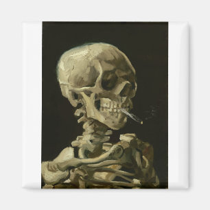 Íman van gogh Skull