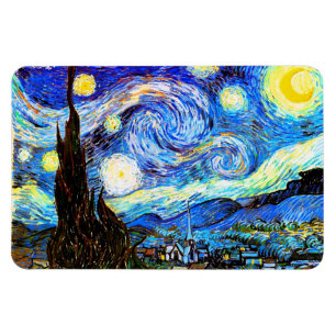 Íman Van Gogh Starry Night Fine Art