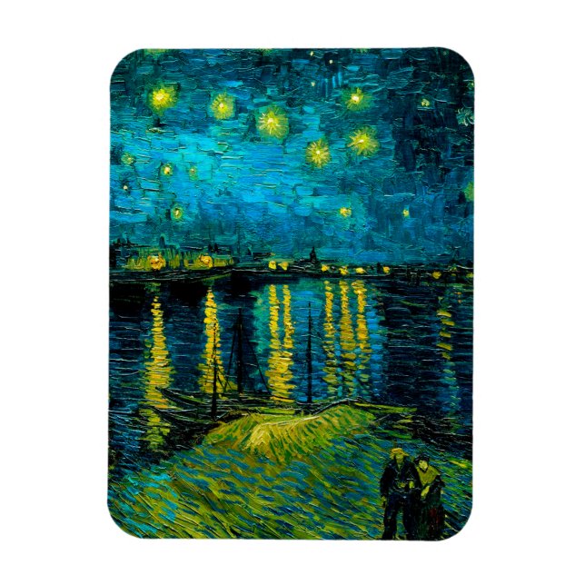 Íman Van Gogh Starry Night Over the Rhône (Vertical)
