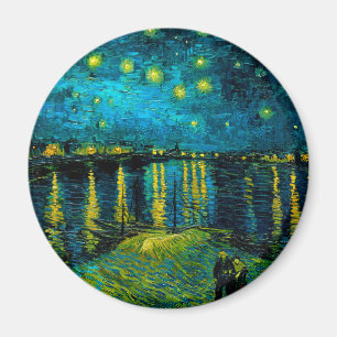 Íman Van Gogh Starry Night Over the Rhône