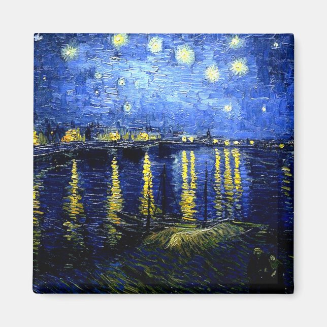 Íman Van Gogh - Starry Night over the Rhone 2020 (Frente)