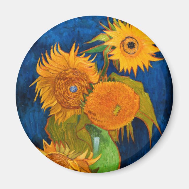 Íman Van Gogh Sunflower (Frente)