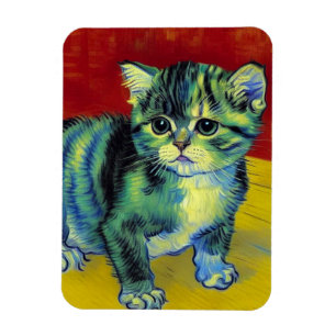 Íman Van Gogh Tabby Cat