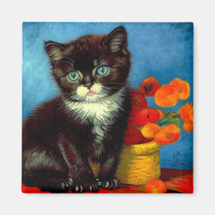 Íman Van Gogh Tuxedo Cat