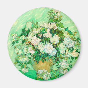 Íman Van Gogh White Roses