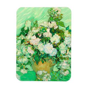 Íman Van Gogh White Roses