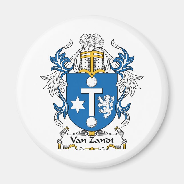 Íman Van Zandt Family Crest (Frente)