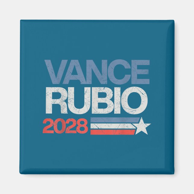 Íman Vance Rubio 2028 Presidente Jd Vance Marco Rubio E (Frente)