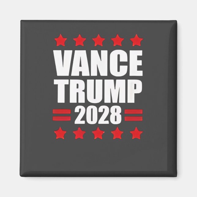 Íman Vance Trump Presidencial Eleições 2028 Política (Frente)
