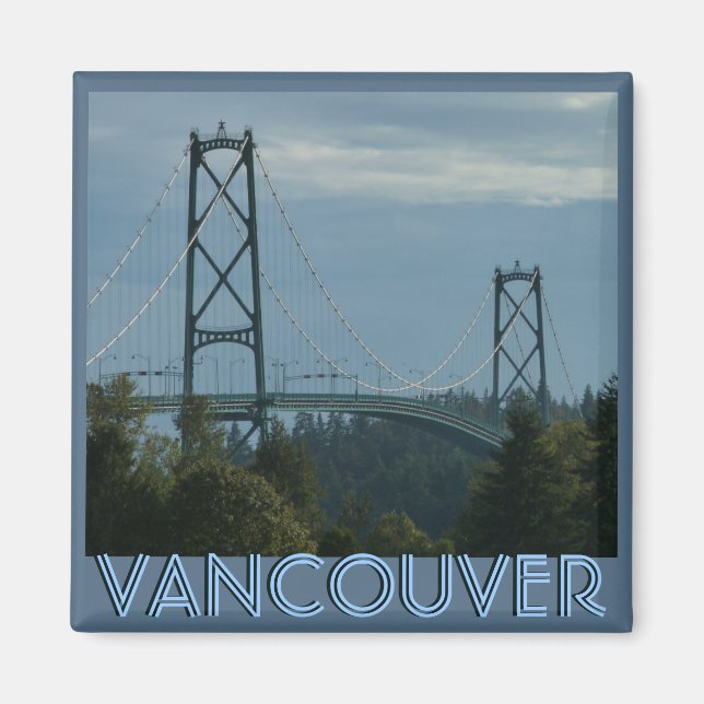 Íman Vancouver BC Souvenir Magnets Vancouver Ofertas de (Frente)