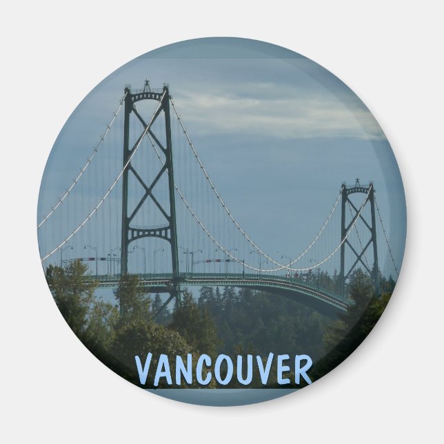 Íman Vancouver BC Souvenir Magnets Vancouver Ofertas de (Frente)