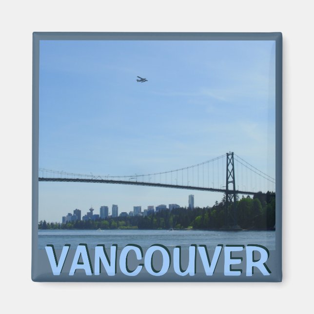 Íman Vancouver BC Souvenir Magnets Vancouver Ofertas de (Frente)