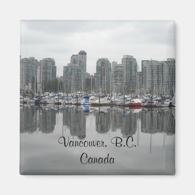 Íman Vancouver, C.B. Canadá (Frente)