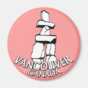 Íman Vancouver Canada Imã de geladeira Souvenir Magnet