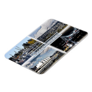Íman Vancouver - Canadá - Mosaico -