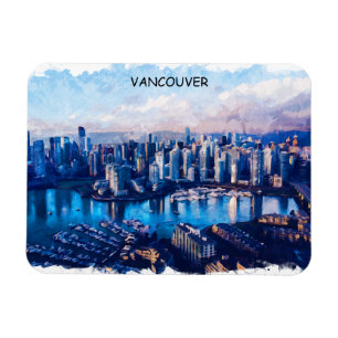 Íman Vancouver Canada Panorama View