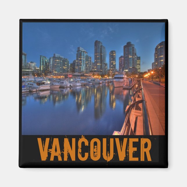 Íman Vancouver Souvenir (Frente)
