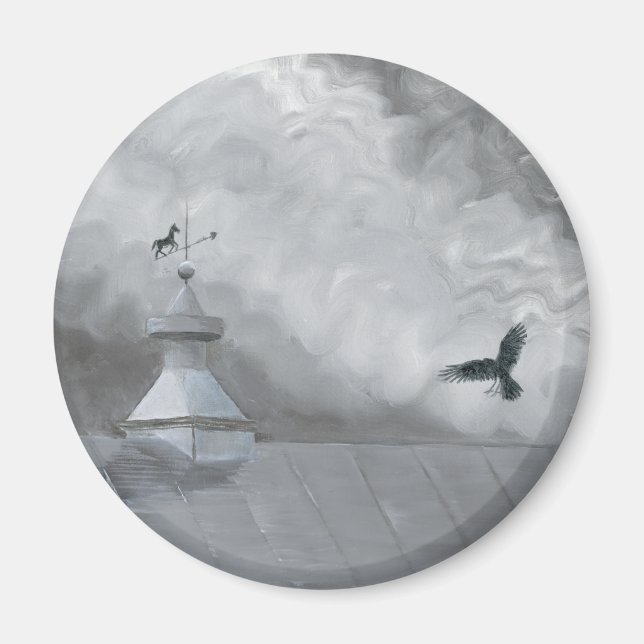 Íman Vane Crow e Clima (Frente)