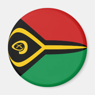Íman Vanuatu Fisheye Flag Magnet