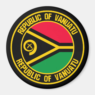 Íman Vanuatu Round Emblem