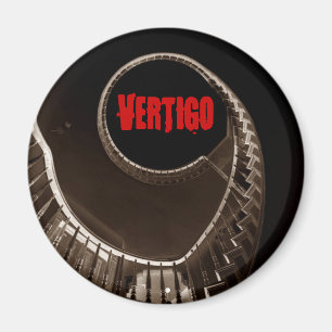 Íman Vão das escadas circular escuro da vertigem de