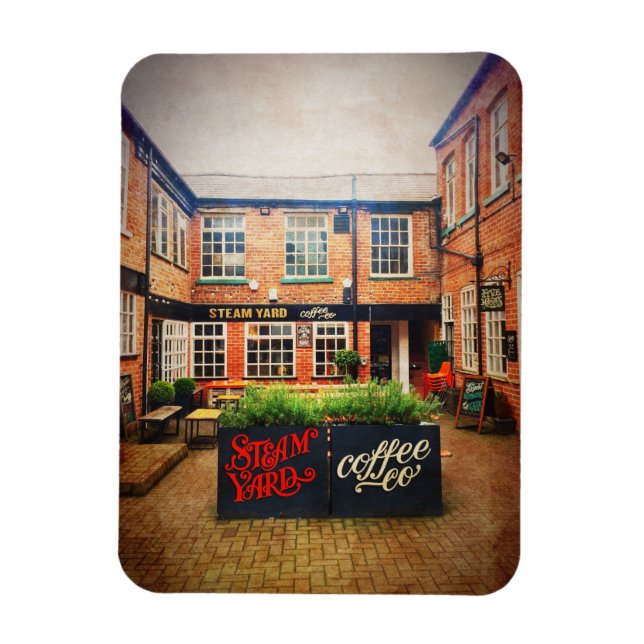 Íman Vapor Yard Café (Vertical)